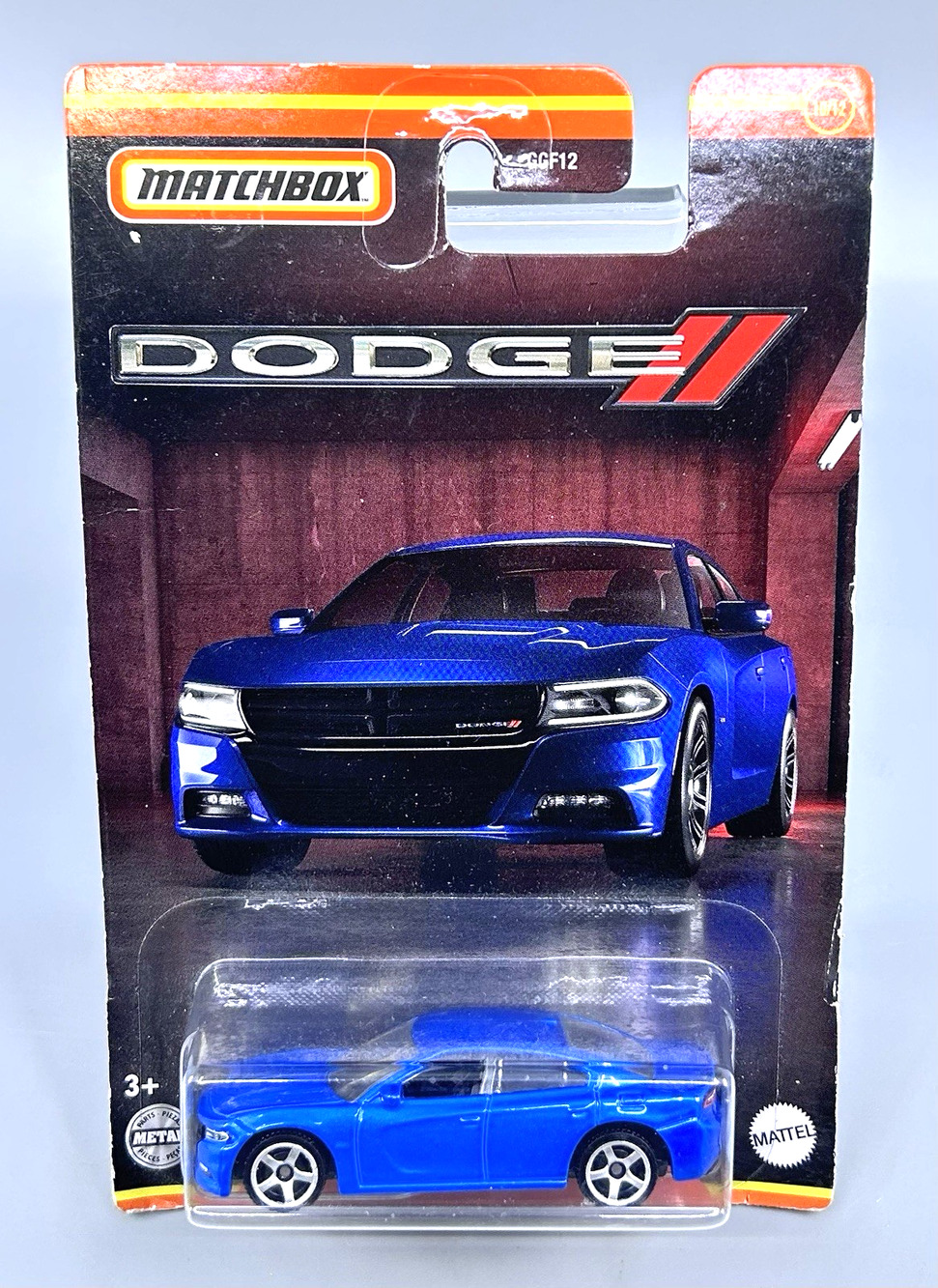 Matchbox 2018 DODGE Charger Dodge II Series Blue 10/12 Diecast 1:64 Mattel NOC